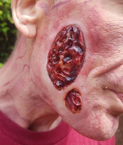 SFX Silicone Festering Wound Prosthetic